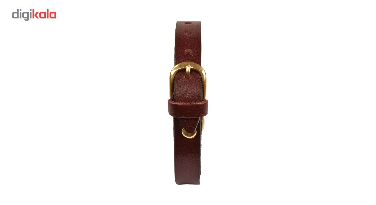 دستبند زنانه کهن چرم طرح تولد شهریور مدل BR41-12 -  - 9