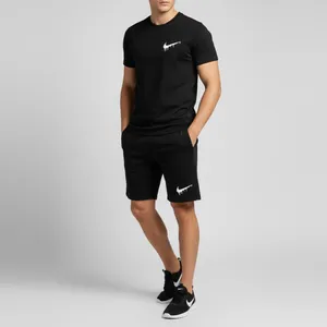 ست تیشرت آستین کوتاه و شلوارک راحتی مردانه مدل A49