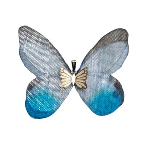 آویز گردنبند طلا 18 عیار زنانه مدل پروانه کد K64