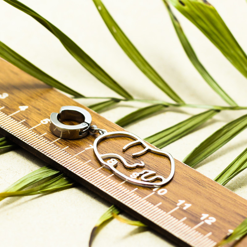 گوشواره زنانه پایتخت مدل PS533_GO فیک