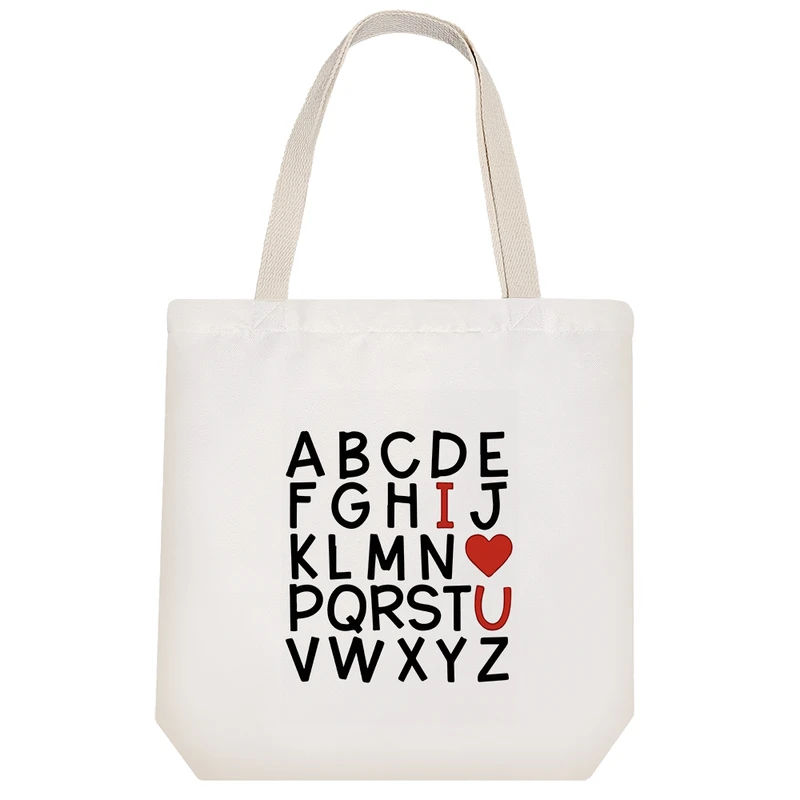 ساک خرید خندالو مدل دوست دارم کد 8084