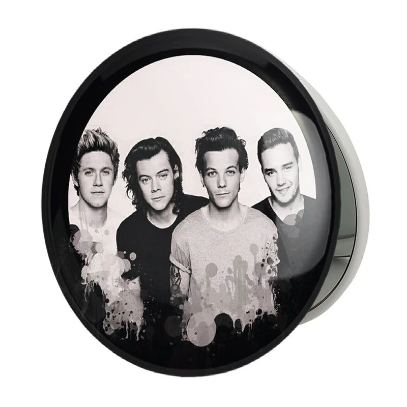 آینه جیبی خندالو طرح گروه موسیقی وان دایرکشن One Direction مدل تاشو کد 2711 