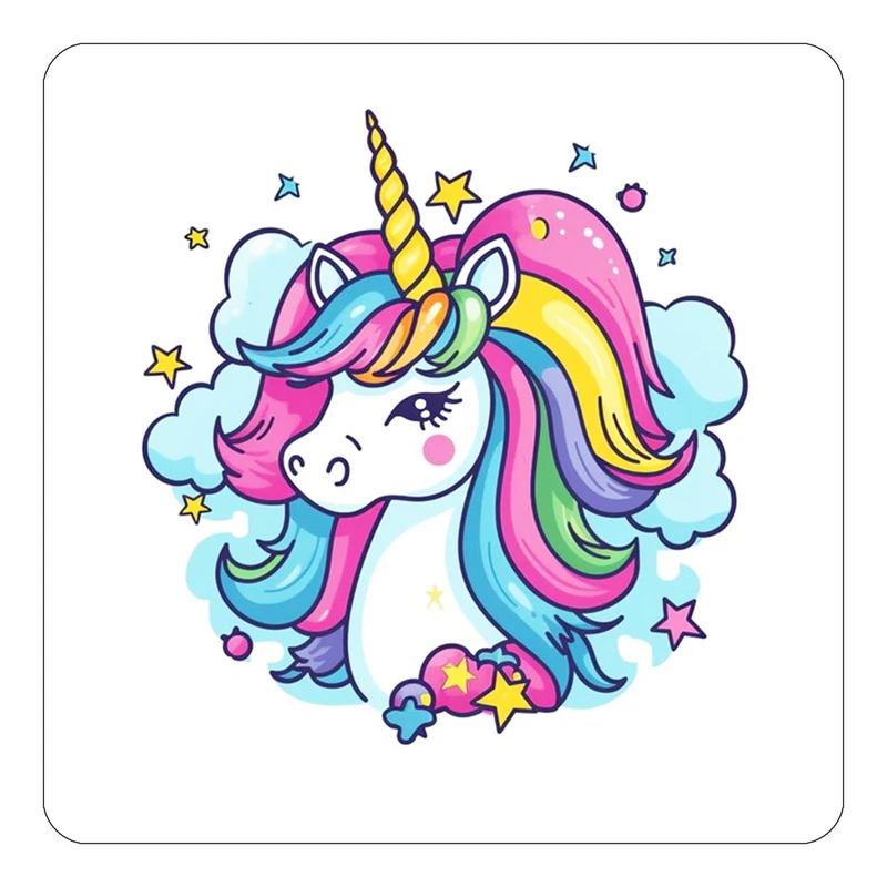 مگنت کاکتی طرح اسب تک شاخ و یونیکورن مدل mp31150