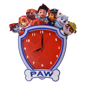 ساعت دیواری کودک مدل  سگ های نگهبان CL-13