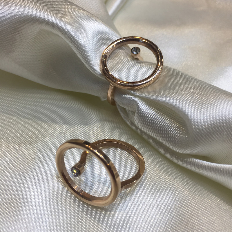 انگشتر دخترانه مدل تک نگین انگشتر دخترانه مدل تک نگین