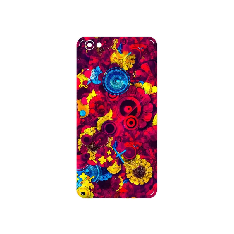 برچسب پوششی ماهوت مدل Vector Flower Garden Digital Art مناسب برای گوشی موبایل شیائومی Redmi Note 5A