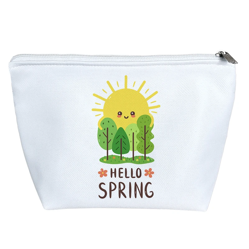 کیف لوازم آرایش دخترانه خندالو مدل Hello Spring کد H1340