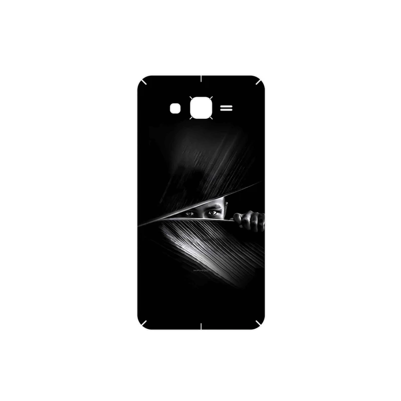 برچسب پوششی ماهوت مدل Black Portrait مناسب برای گوشی موبایل سامسونگ Galaxy J7 2015