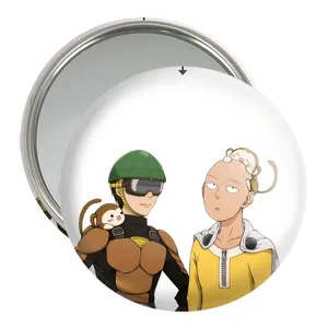 آینه جیبی خندالو مدل سایتاما و مرد دوچرخه ای انیمه مرد تک مشتی کد 11354