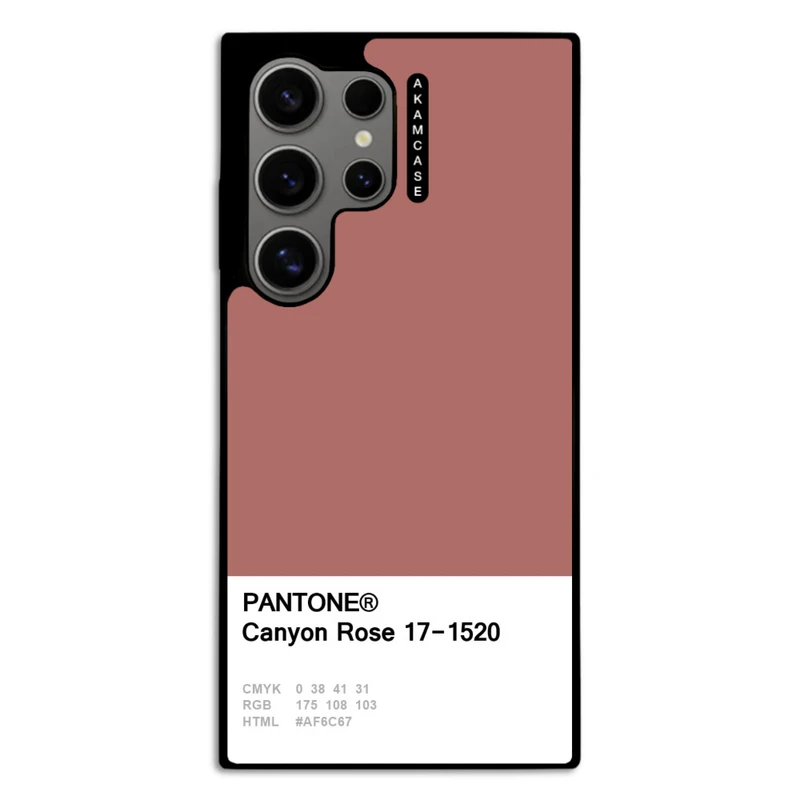 کاور آکام مدل AMC-WSGS24U-PANTONE-17 مناسب برای گوشی موبایل سامسونگ Galaxy S24 Ultra