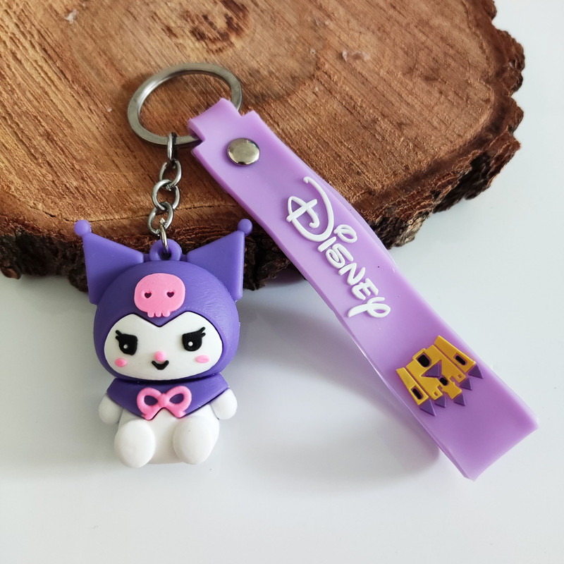 جاکلیدی مدل سیلیکونی طرح هلو کیتی کرومی کد  DB20