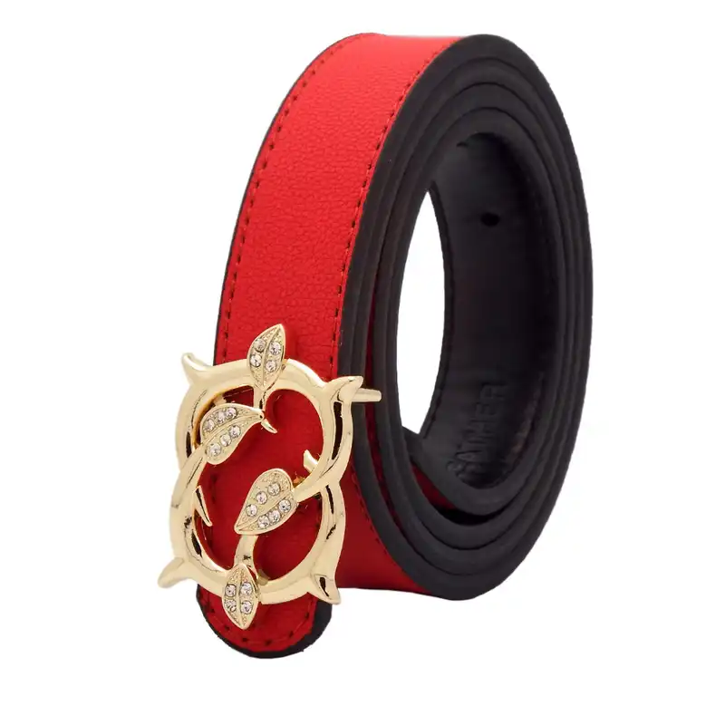 کمربند زنانه کی تی مدل چرم صنعتی 842IN850