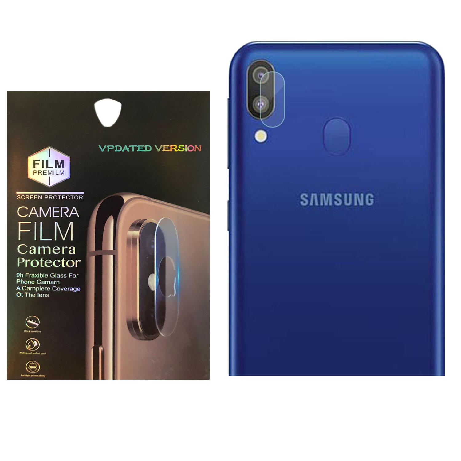 محافظ لنز دوربین مدل L_7 مناسب برای گوشی موبایل سامسونگ Galaxy A20