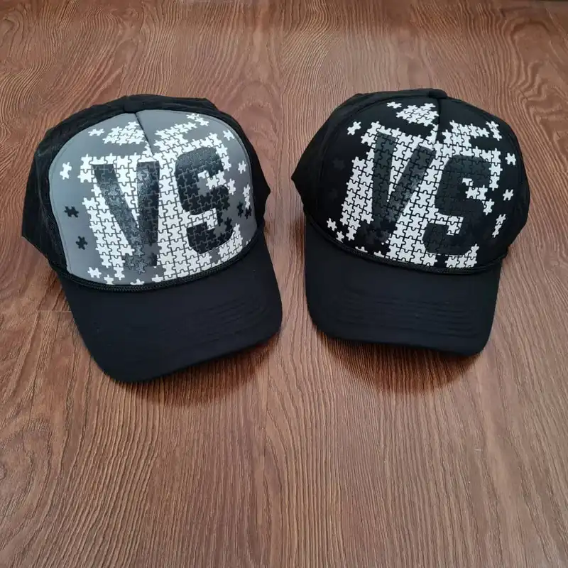 کلاه کپ طرح پازل مدل پشت توری  Y-S