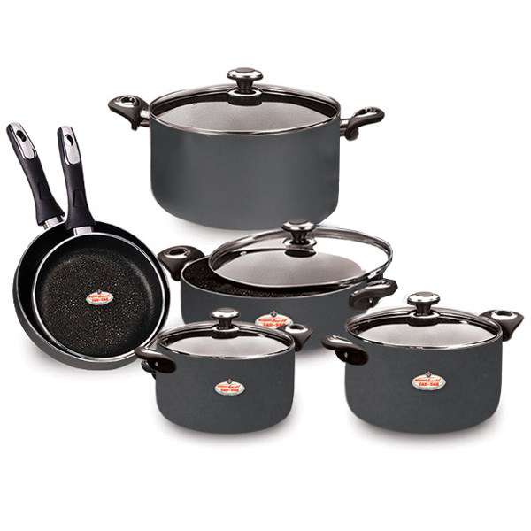 سرویس پخت و پز 10 پارچه زرساب مدل گرانیتا سرویس پخت و پز 10 پارچه زرساب مدل گرانیتا