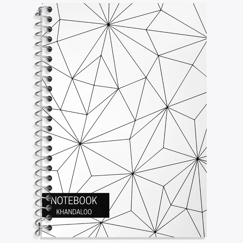 دفتر لغت 50 برگ خندالو طرح مدرن کد N415