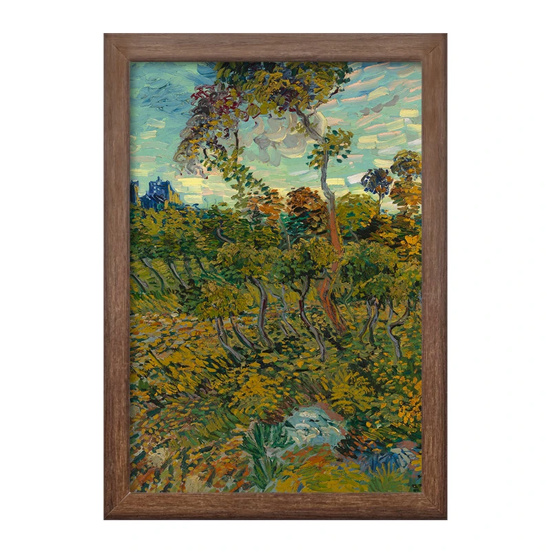 تابلو خندالو طرح غروب درمونت ماژور ونسان ونگوگ (Van Gogh) کد 36792
