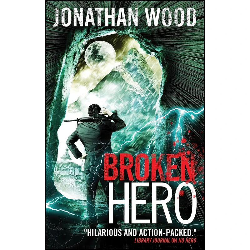 کتاب Broken Hero اثر Jonathan Wood انتشارات Titan Books