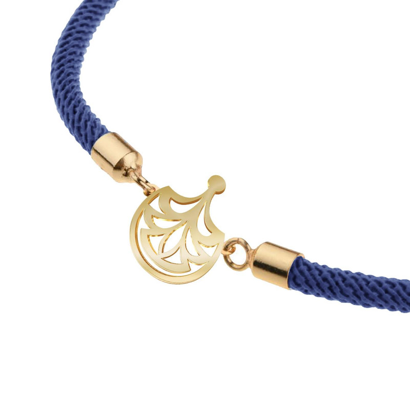 دستبند طلا 18 عیار زنانه مدوپد مدل اسلیمی کد D13-10582