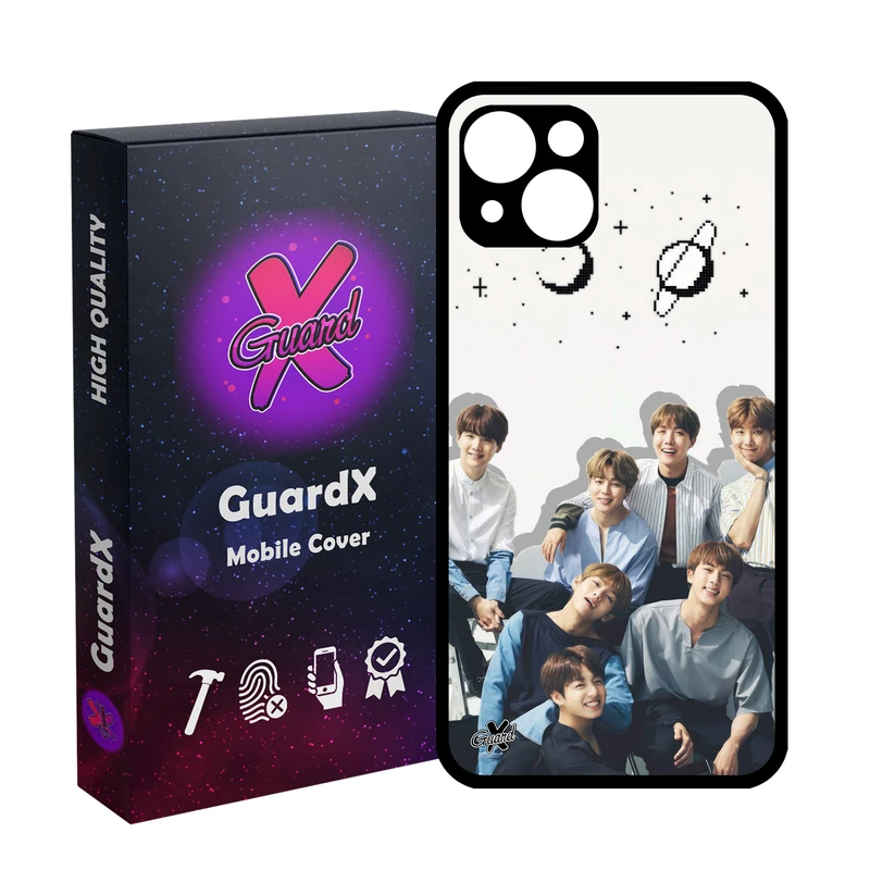 کاور گارد ایکس طرح K-Pop مدل Glass10680 مناسب برای گوشی موبایل اپل iPhone 13