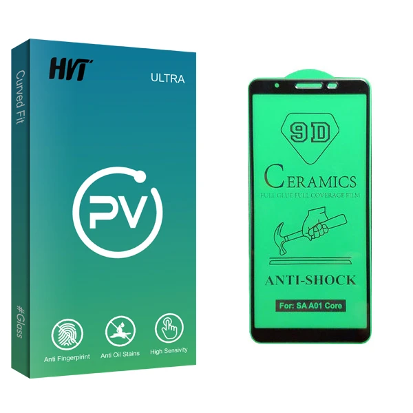 محافظ صفحه نمایش سرامیکی اچ وی تی مدل PV glass مناسب برای گوشی موبایل سامسونگ Galaxy A01 core