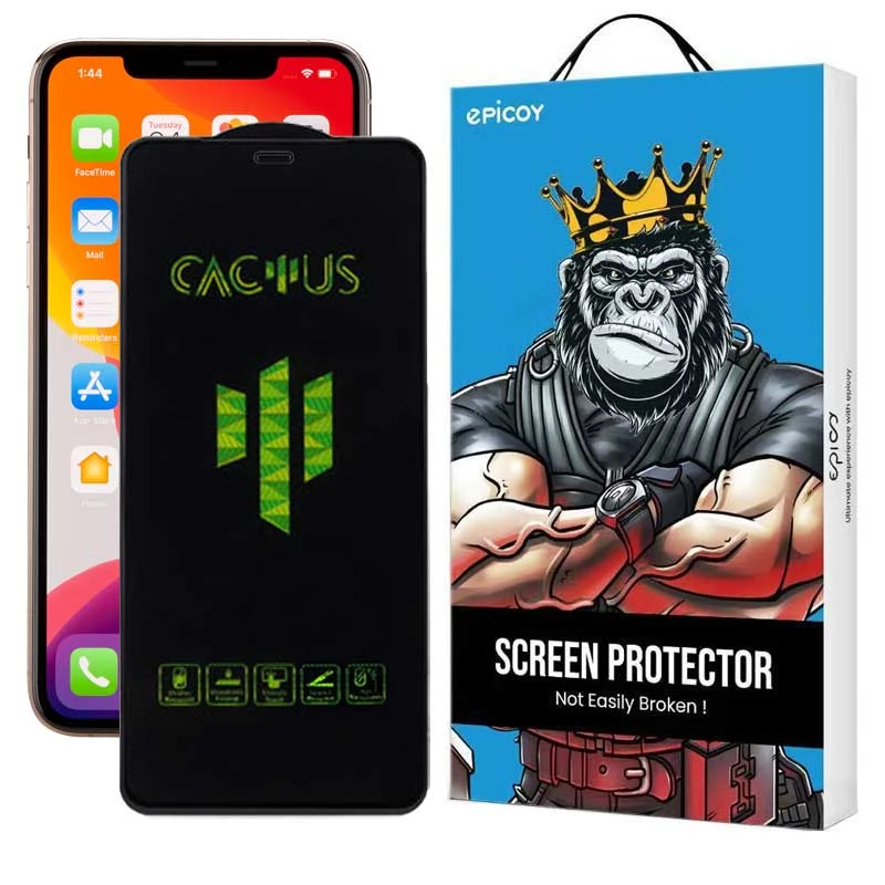 محافظ صفحه نمایش اپیکوی مدل Cactus مناسب برای گوشی موبایل اپل iPhone 11 Pro Max / XS Max