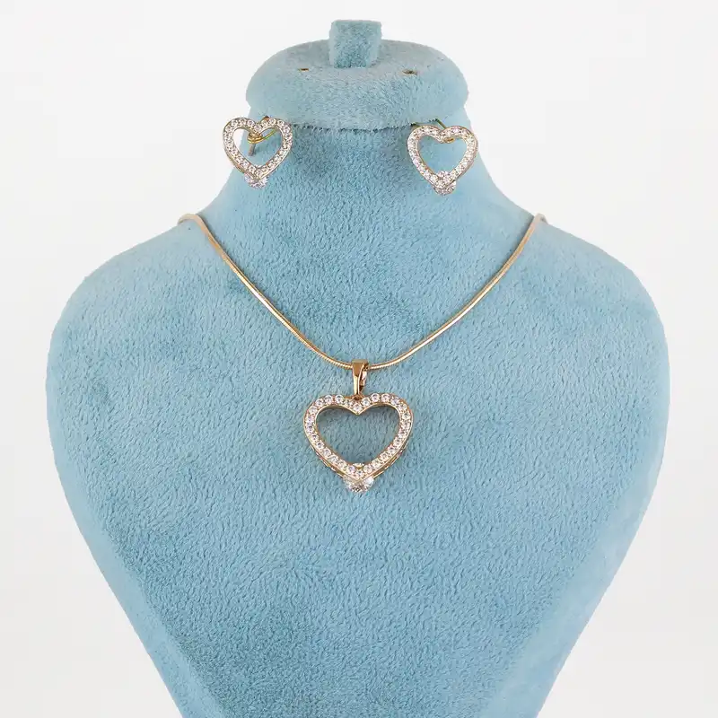 نیم ست زنانه ژوپینگ مدل قلب کد AA198