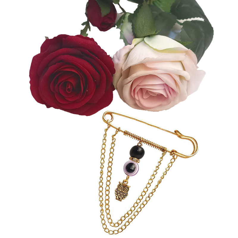 ست گیره روسری و سنجاق سینه زنانه مدل p.w.p.b ست گیره روسری و سنجاق سینه زنانه مدل p.w.p.b