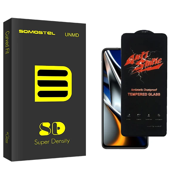 محافظ صفحه نمایش شیشه ای سوماستل مدل SD Glass AntiStatic مناسب برای گوشی موبایل شیائومی Poco X4 Pro 5G 2201116PG
