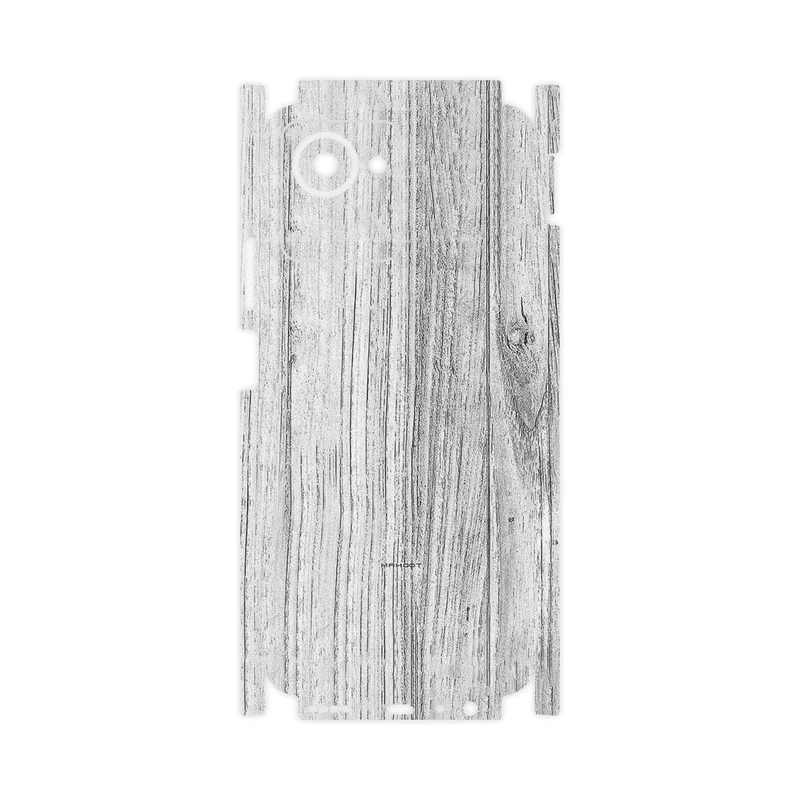 برچسب پوششی ماهوت مدل White_Wood-FullSkin مناسب برای گوشی موبایل ریلمی C30s