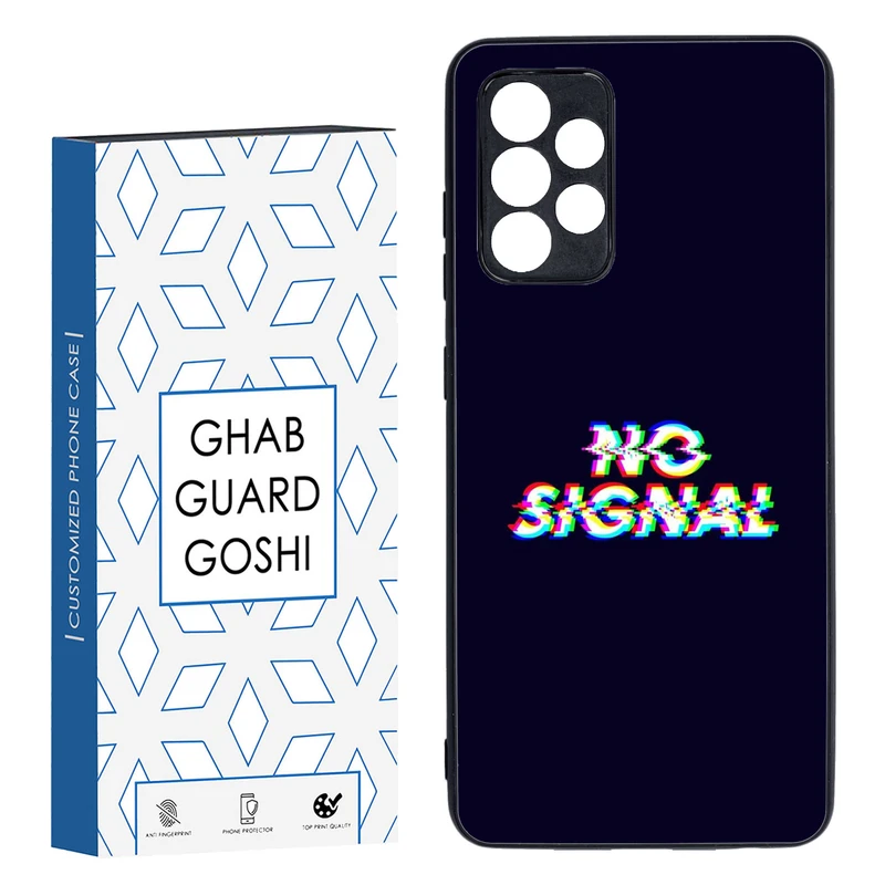 کاور قاب گارد گوشی طرح no signal کد TPU-193 مناسب برای گوشی موبایل سامسونگ Galaxy A52