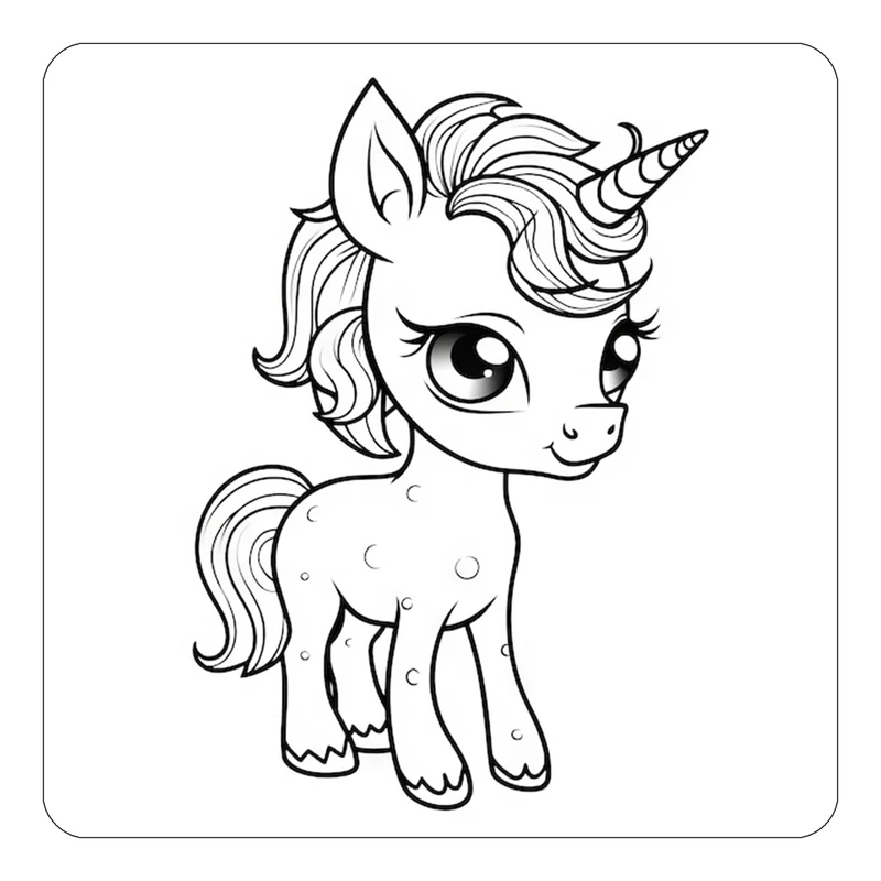 مگنت کاکتی طرح اسب تک شاخ و یونیکورن مدل mp31969