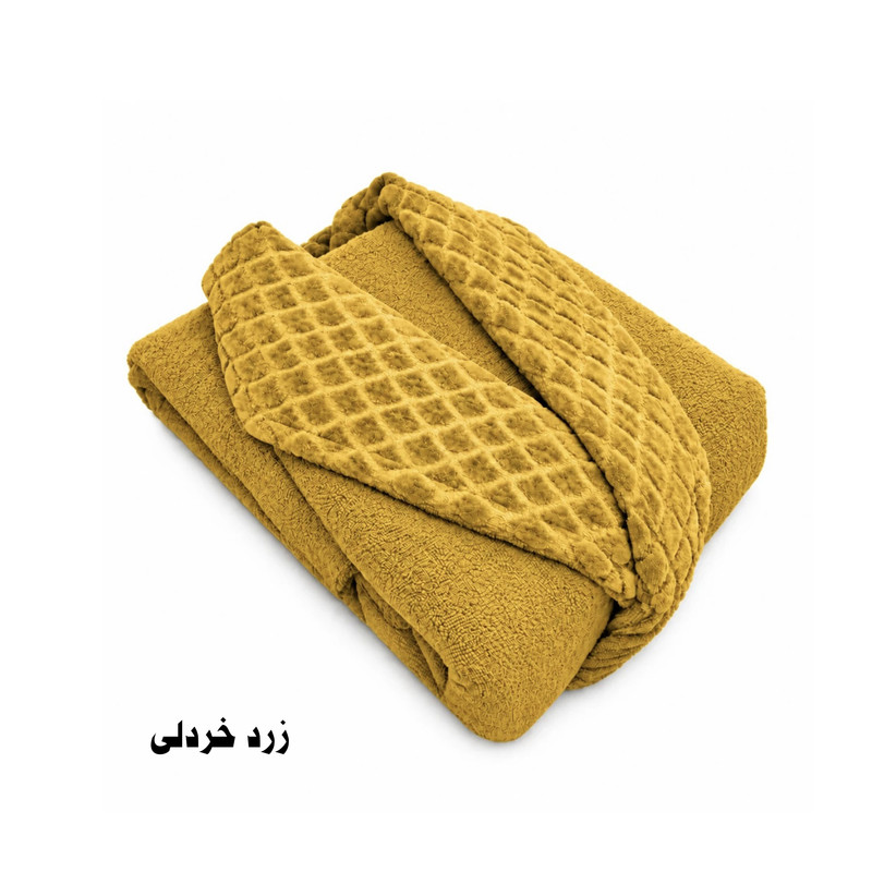 حوله پالتویی هنرمند مدل پولکی سایز ۱۳۵ مناسب برای قد ۱۶۵ الی ۱۹۰ سانتی متر