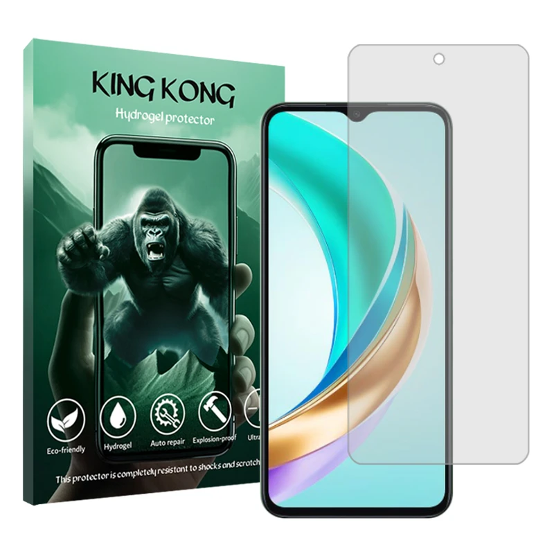 محافظ صفحه نمایش شفاف کینگ کونگ مدل Tough مناسب برای گوشی موبایل آنر X6b
