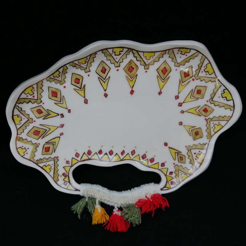 شیرینی خوری سرامیکی مدل جبه کد 7326760