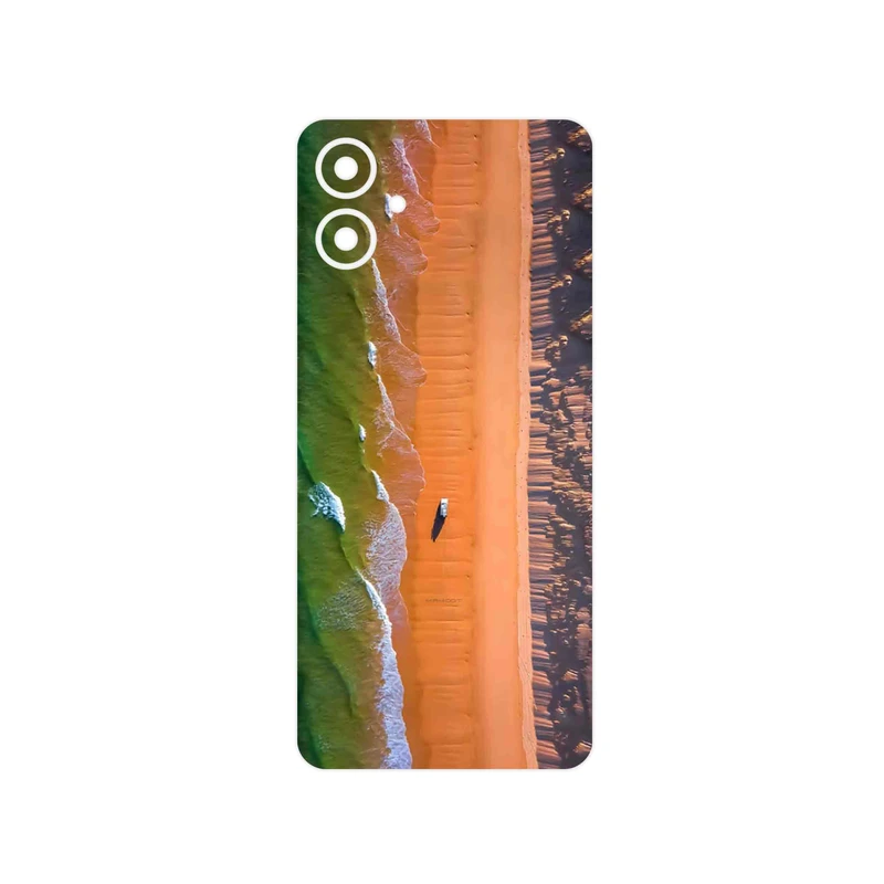 برچسب پوششی ماهوت مدل Beach and Green Sea مناسب برای گوشی موبایل سامسونگ Galaxy A06