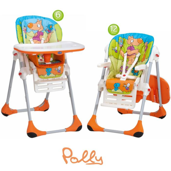 صندلی غذاخوری کودک چیکو مدل Polly 2 in 1