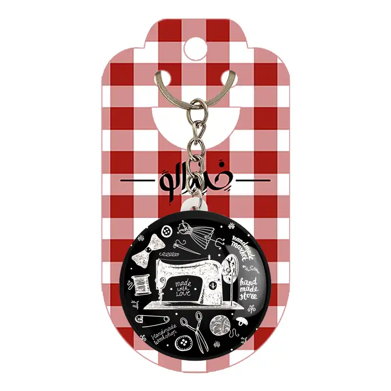 جاکلیدی خندالو مدل چرخ خیاطی کد 27999