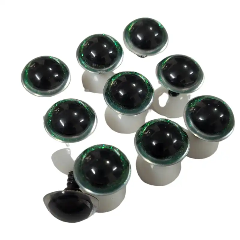 ملزومات عروسک سازی مدل چشم اکلیلی واشر دار کد Saz1708 بسته 8 عددی