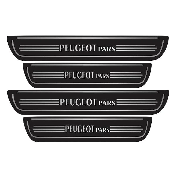 پارکابی خودرو آداک طرح چرم مدل Ppars مناسب برای پژو پارس مجموعه 4 عددی