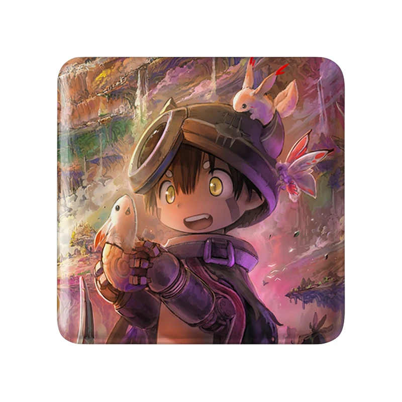 مگنت خندالو طرح ریگ انیمه ساخته شده در پرتگاه Made in Abyss  مدل مربعی کد 22120