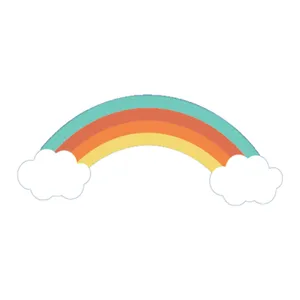 پیکسل طرح رنگین کمان  مدل Unicorn19