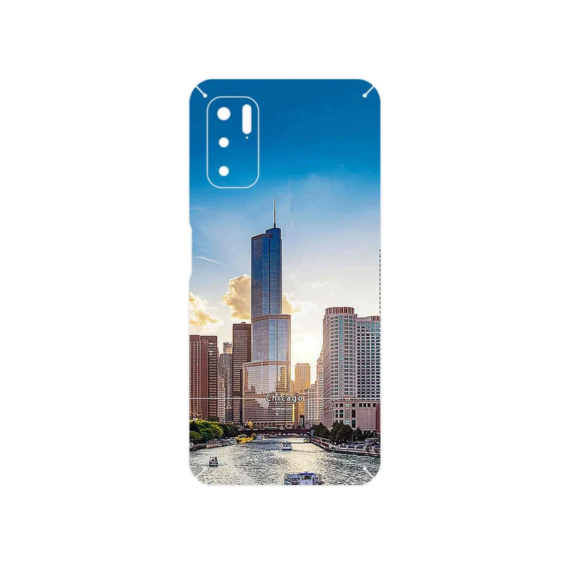 برچسب پوششی ماهوت مدل City of Chicago مناسب برای گوشی موبایل شیائومی Redmi Note 10 5G