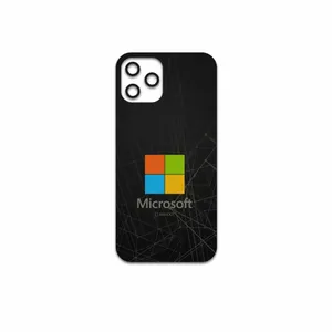MAHOOT Microsoft-Logo Cover Sticker for Apple iPhone 12 Pro