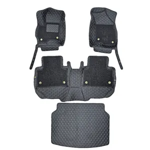 کفپوش 5 بعدی خودرو طرح گلدوزی مدل H-AP-1107-8 مناسب برای X۵۵ Pro به همراه کفپوش صندوق