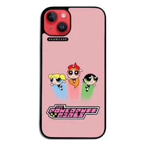 AKAM AMCWA14PLUS-POWERPUFF GIRLS-5 Cover For Apple iPhone 14 Plus