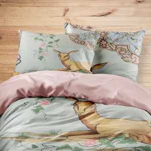 سرویس روتختی مدوپد طرح فرش تابلو مدل C-T00013 یک نفره 4 تکه