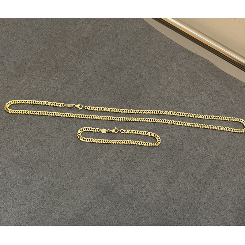 نیم ست طلا 18 عیار زنانه دوست خوب مدل dk1058 نیم ست طلا 18 عیار زنانه دوست خوب مدل dk1058