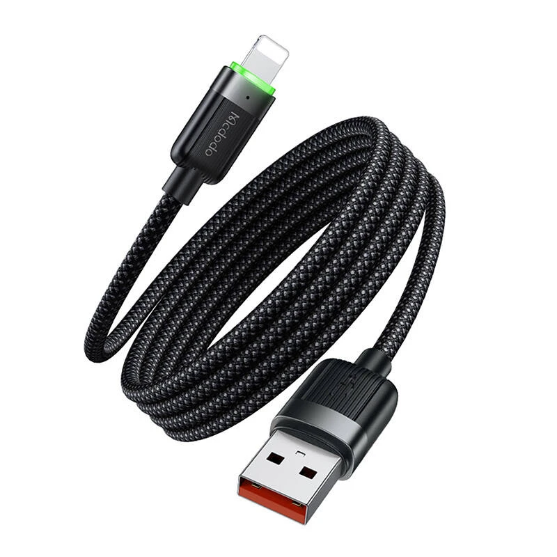 کابل تبدیل USB به لایتنینگ مک دودو مدل CA-600 Magnetic Self-Winding طول 1.2 متر