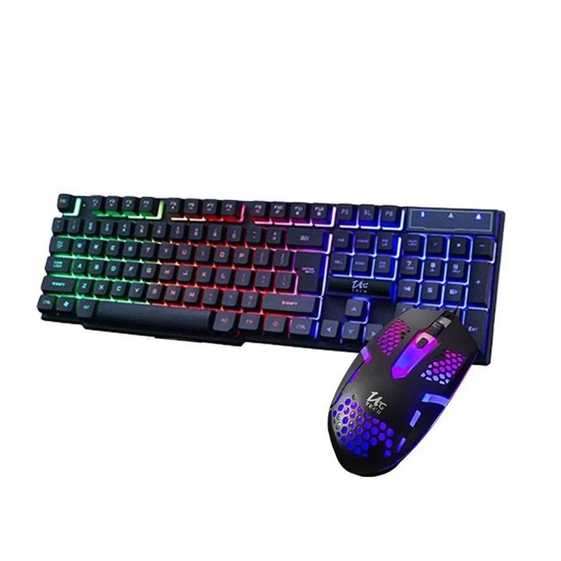 کیبورد و ماوس مخصوص بازی یوسیتک مدل co-3080G 3 در وبزینر کیبورد و ماوس گیمینگ یوسیتک مدل CO 3080G، سوییچ ممبران، Full-Size، نورپردازی RGB